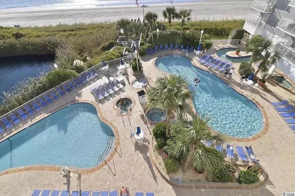 Direct Oceanfront- King Bedroom- Amazing Views/Pools/Hot Tubs/Beach Access/Golf Myrtle Beach Esterno foto